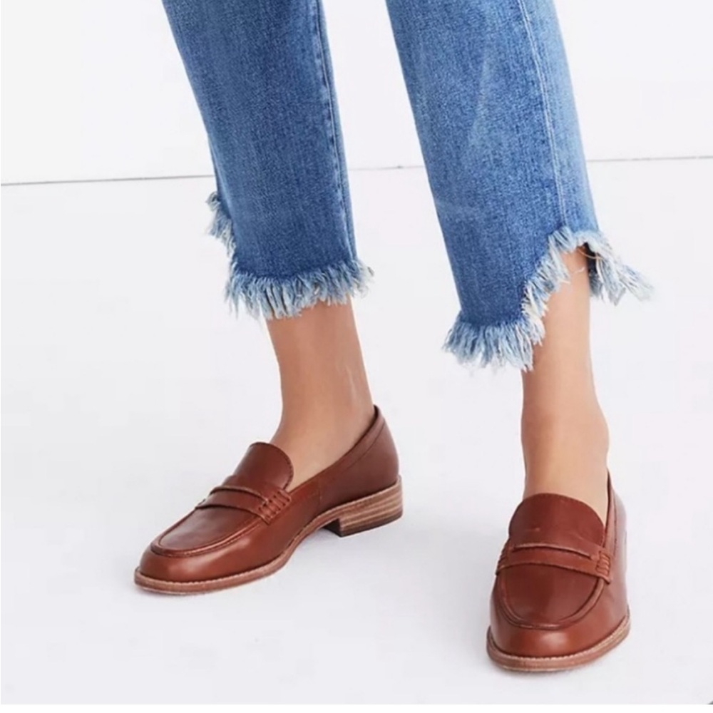 Madewell Brown Leather Loafers